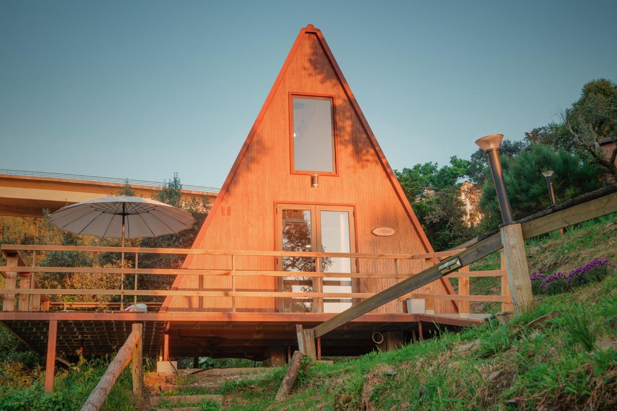 Cabana Sobreiro Castelo de Paiva Esterno foto